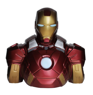 Marvel Comics Coin Bank Iron Man 22 cm - pokladnička