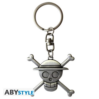 Kľúčenka One Piece 3D Metal Keychain - Skull Luffy