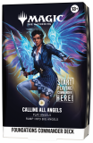 Magic The Gathering TCG: Foundations Starter Commander CALLING ALL ANGELS
