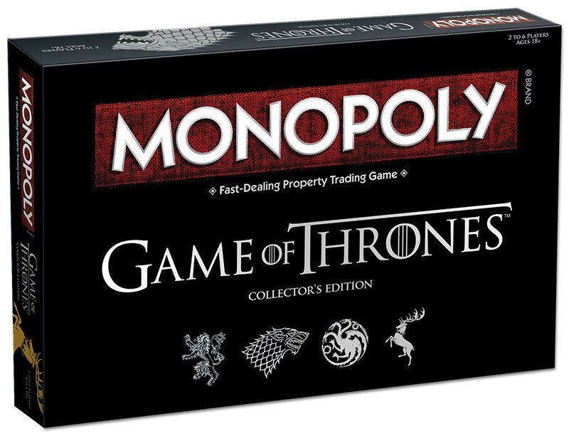 Game of Thrones Board Game Monopoly Collectors Edition EN - spoločenská hra