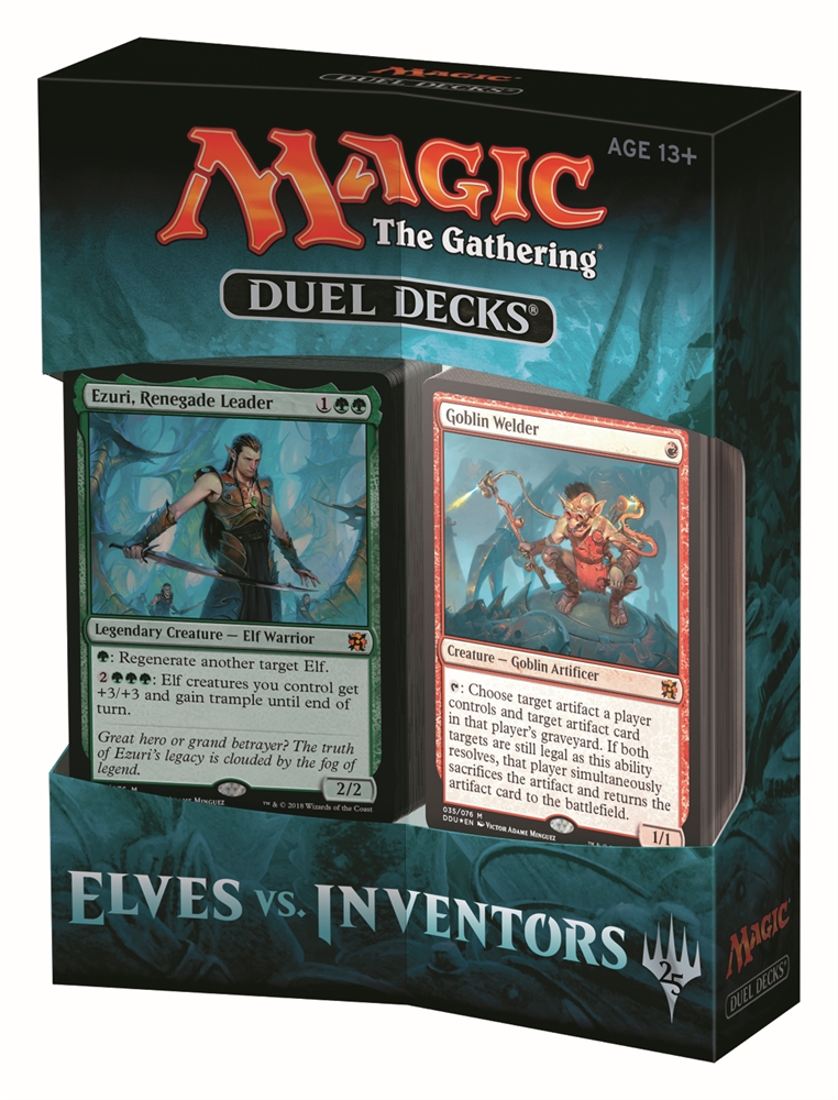 Magic The Gathering TCG: Duel Decks 2018 – Elves vs. Inventors