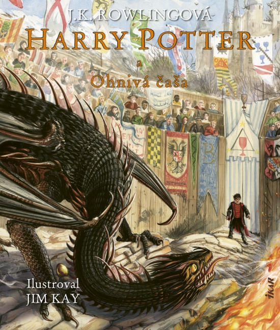 Harry Potter ilustrovaná 4: A Ohnivá čaša [Rowling J.K.]
