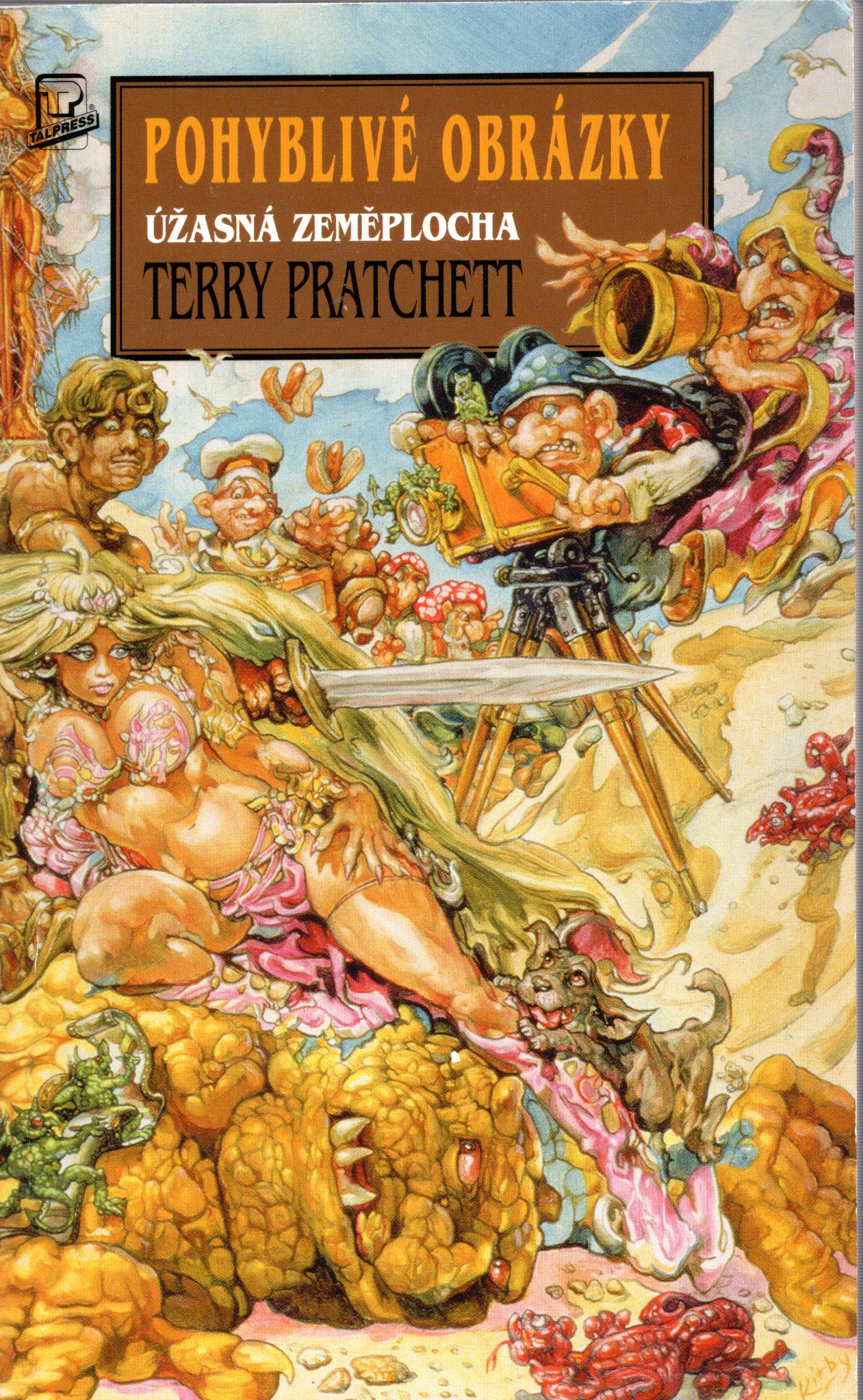 Úžasná Zeměplocha 10: Pohyblivé obrázky [Pratchett Terry]