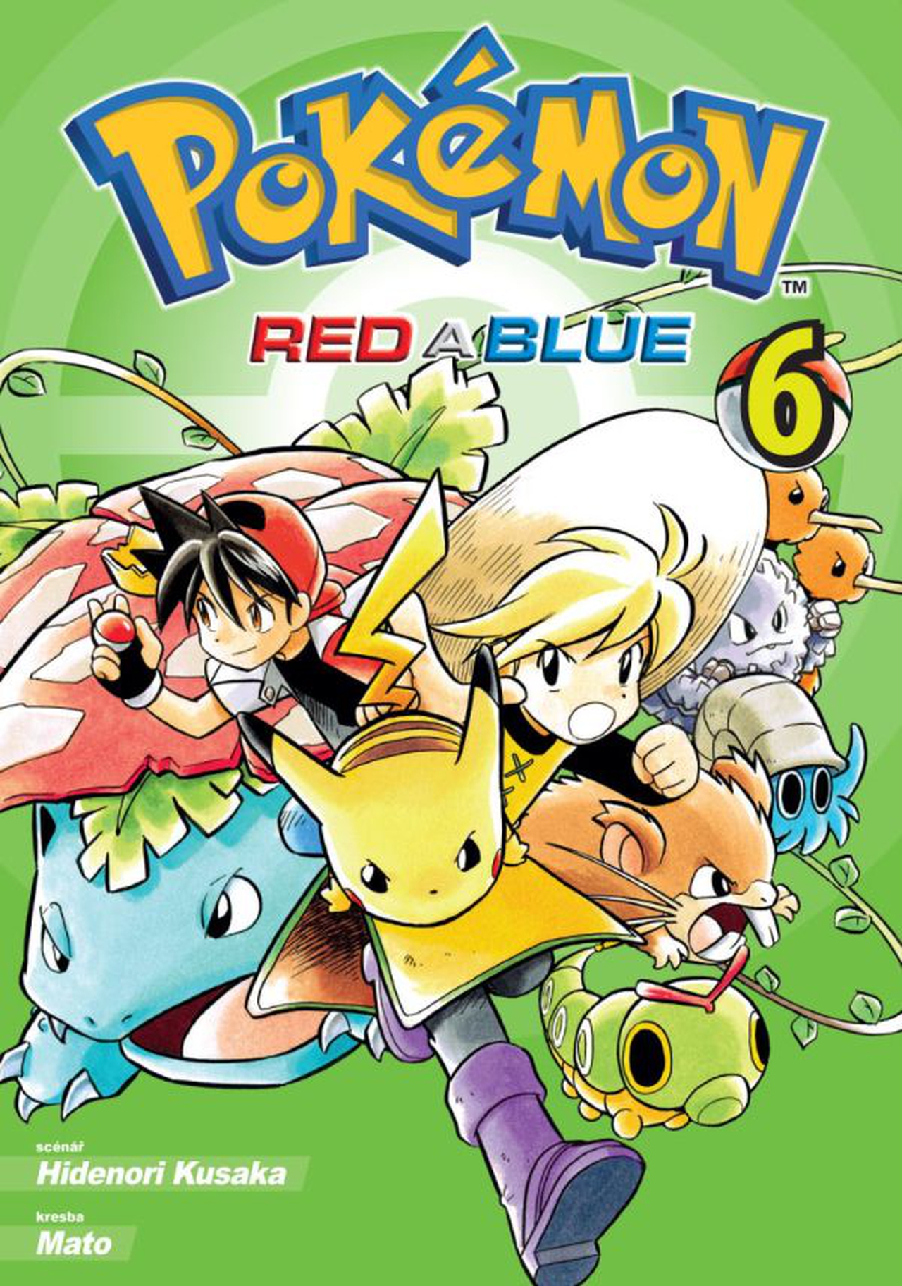 Pokémon: Red a Blue 6 (manga) [Kusaka Hidenori]