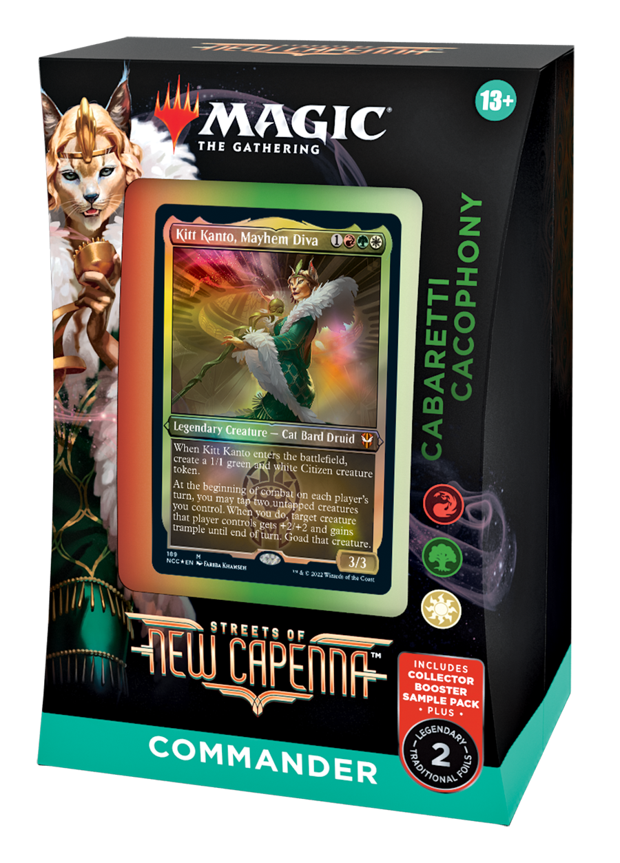 Magic the Gathering TCG: Streets of New Capenna - Commander Cabaretti Cacophon