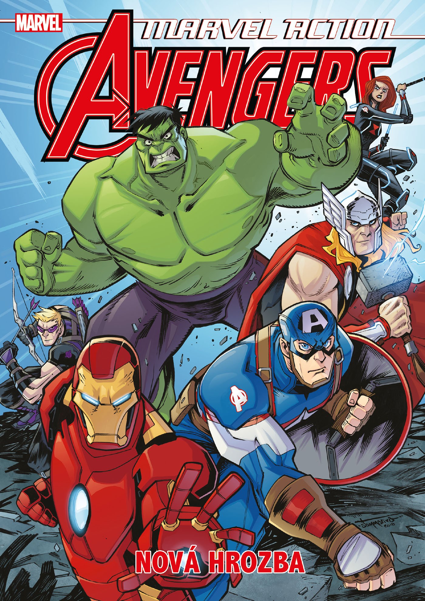 A - Marvel Action - Avengers 1: Nová hrozba (SK)