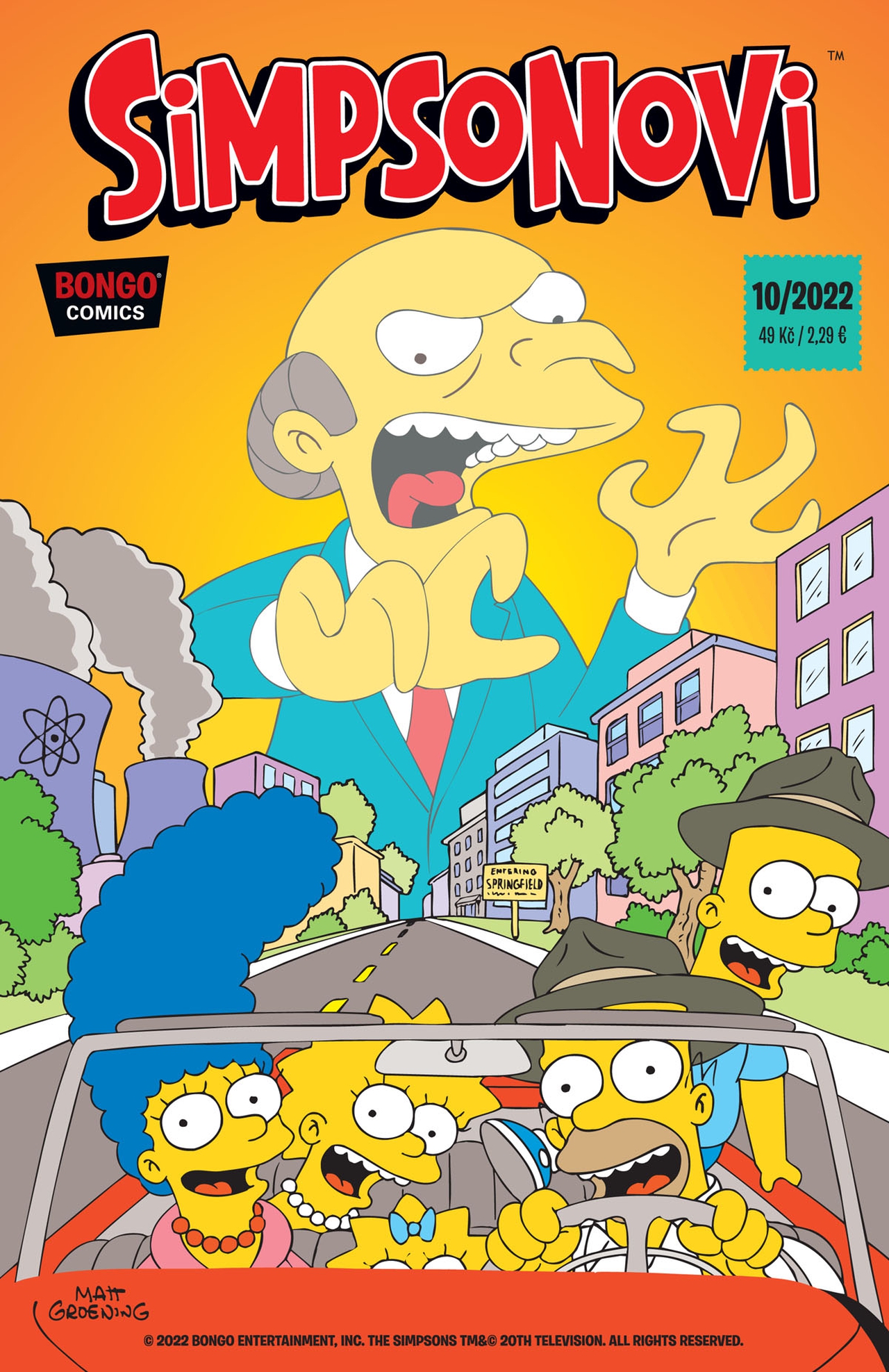 Simpsonovi (magazín) 2022/10