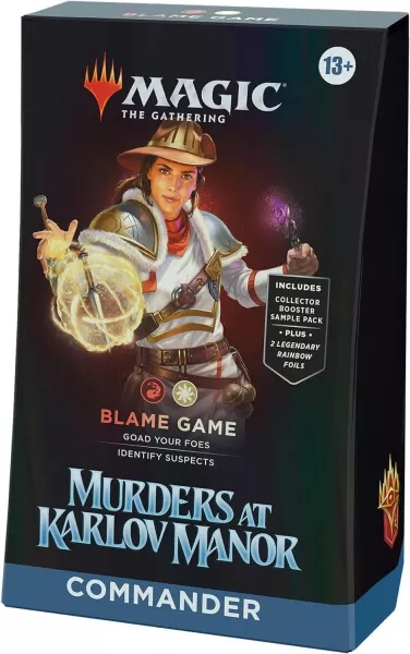 Magic the Gathering TCG: Murders at Karlov Manor Commander Deck - Blame Game