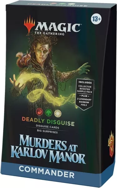 Magic the Gathering TCG: Murders at Karlov Manor Commander Deck - Deadly Disguise