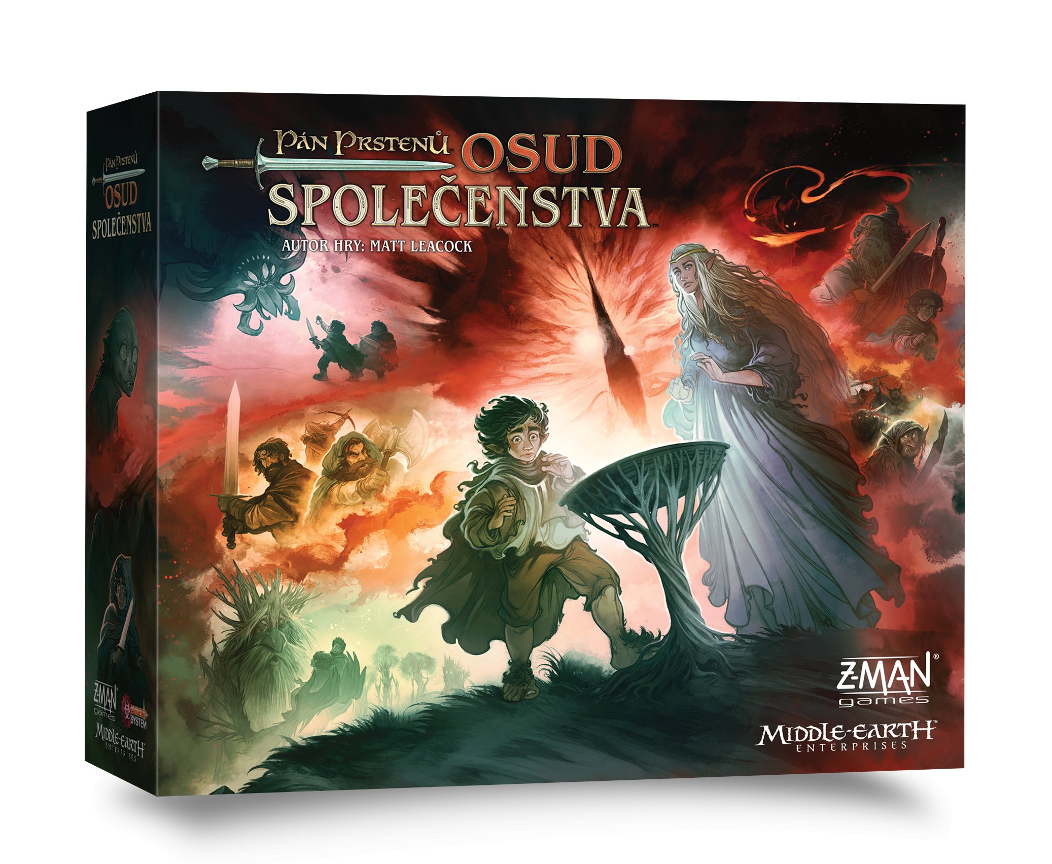 Pán prstenů: Osud společenstva - spoločenská hra