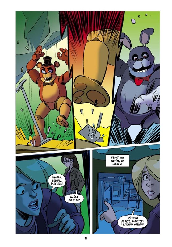Five Nights at Freddy's (7): Útesy a další příběhy (komiks) [Cawthon Scott]