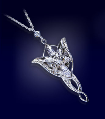 Prívesok LOTR Pendant Arwen´s Evenstar (silver plated)