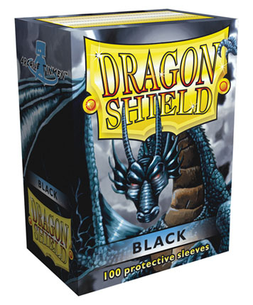 Obal Dragon Shield 100ks – čierny