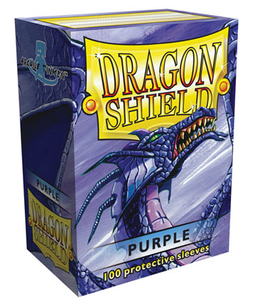 Obal Dragon Shield 100ks – fialový