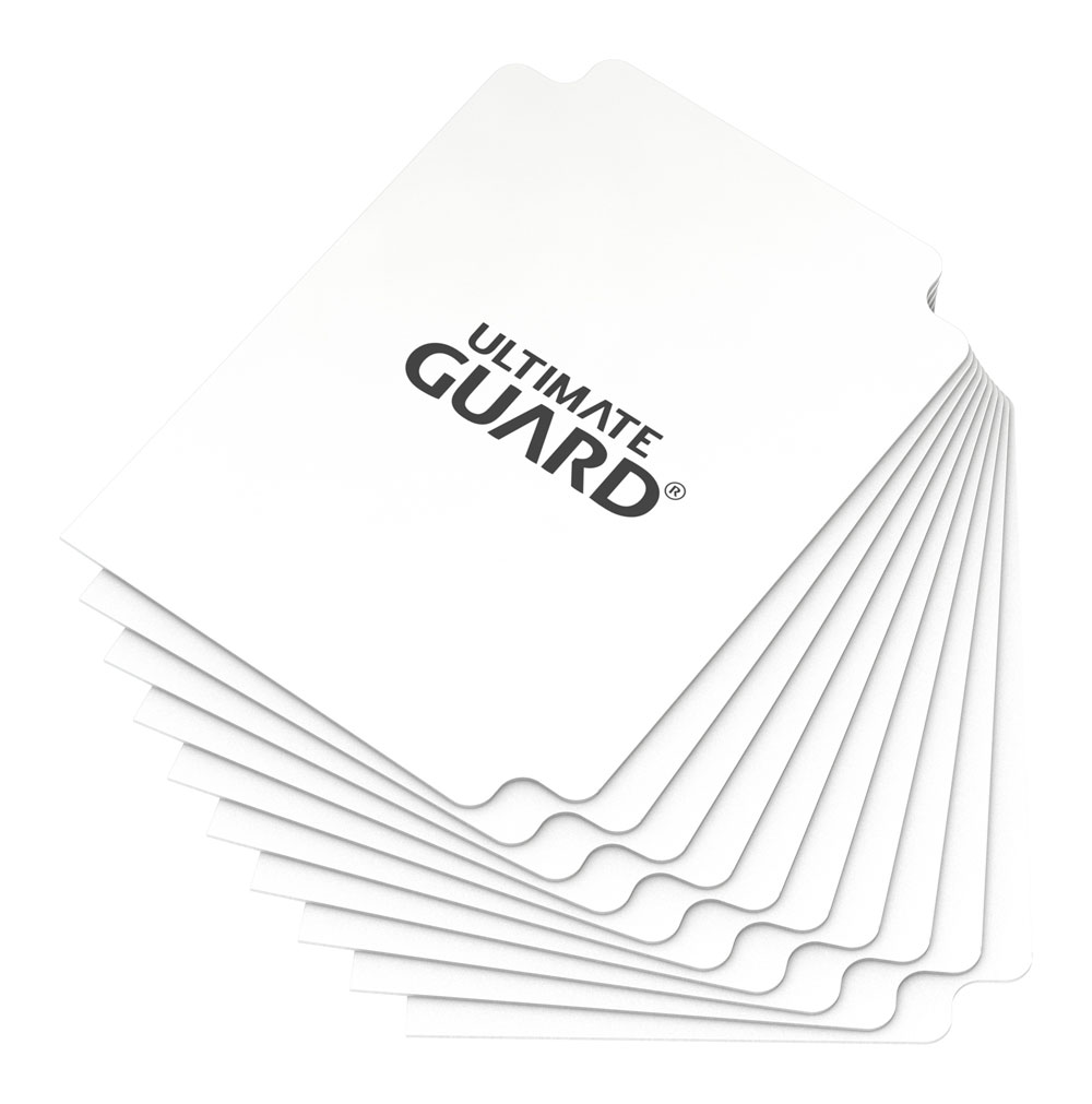 Deck Dividers Ultimate Guard (10) - White - rozdeľovače kariet