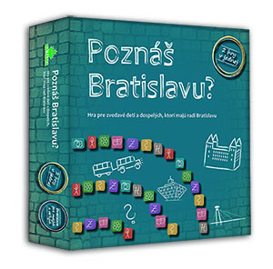 Poznáš Bratislavu? - spoločenská hra