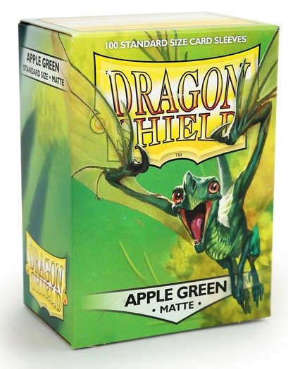 Obal Dragon Shield 100ks MATTE – zelený APPLE GREEN