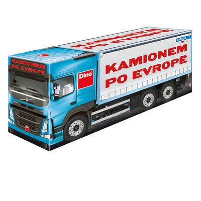 Kamiónom po Európe (DINO) - spoločenská hra
