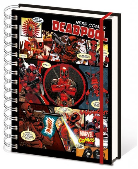 Zápisník - Marvel Comics Notebook A5 Deadpool