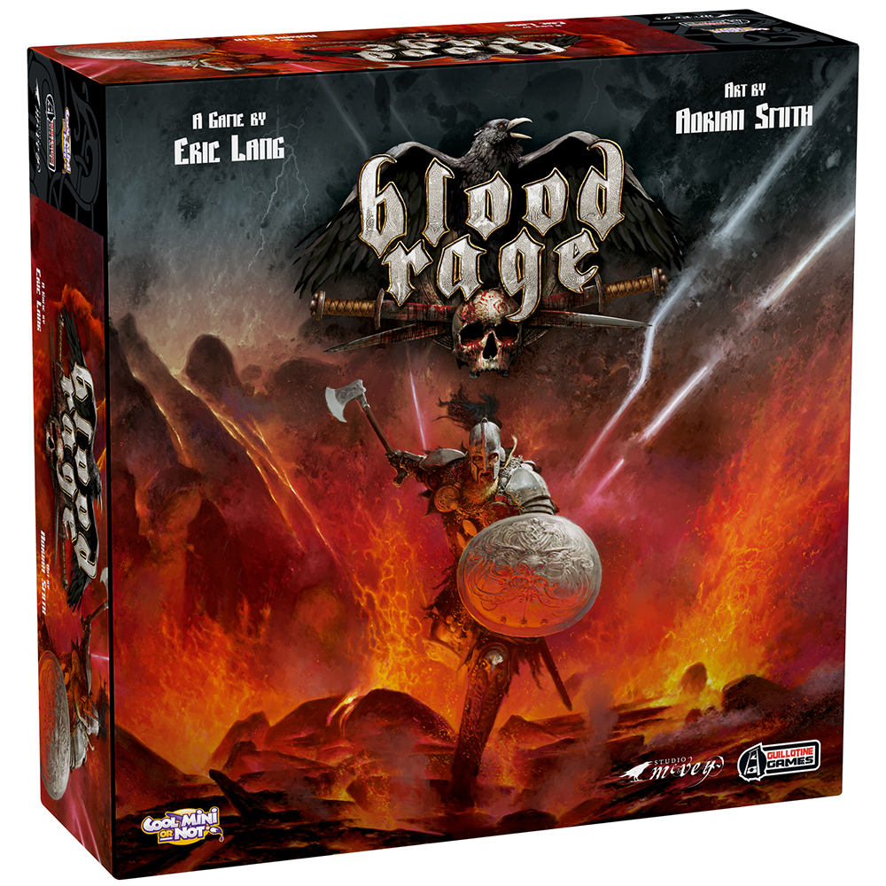 Blood Rage CZ: Soumrak Bohů - spoločenská hra