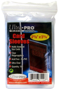 Obal UltraPRO Soft Card Sleeves 100ks, Clear – priehľadný