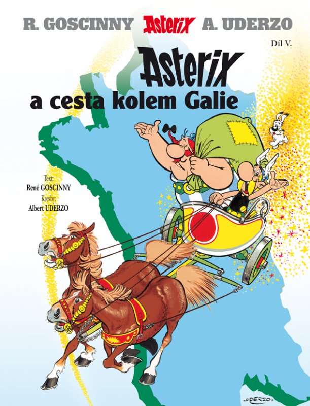 Asterix 05 - A cesta kolem Galie [Uderzo Albert, Goscinny René]