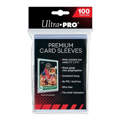 Obal UltraPRO Platinum Card Sleeves 100ks, Clear – priehľadný