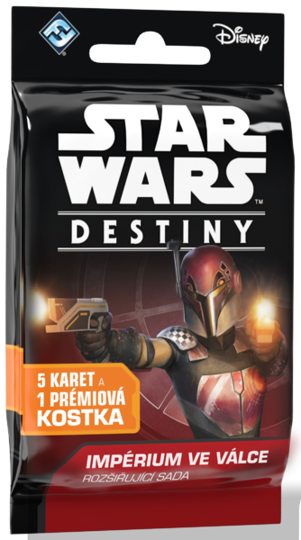 Star Wars Destiny CZ - Impérium ve válce BOOSTER PACK