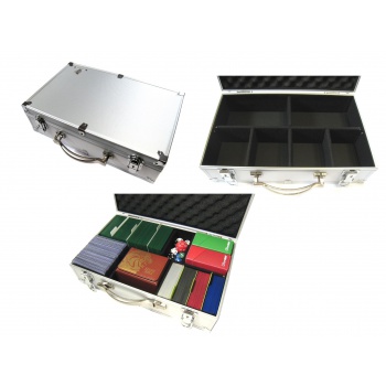 Krabica - Briefcase A3 with Velcro Walls - Silver