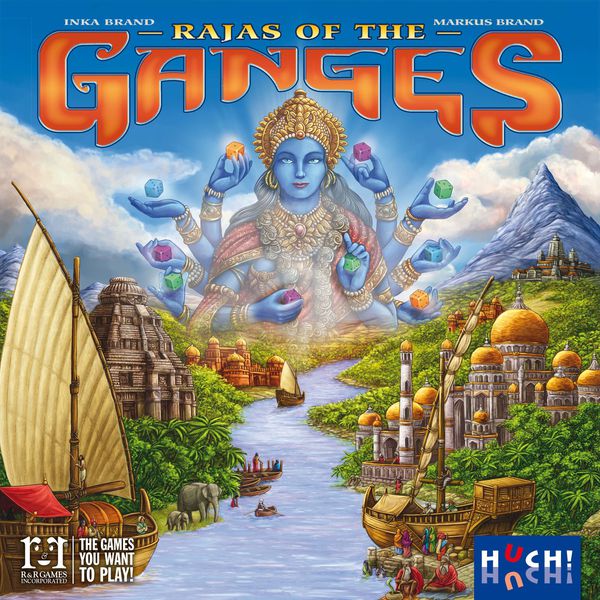 Rajas of the Ganges EN - spoločenská hra