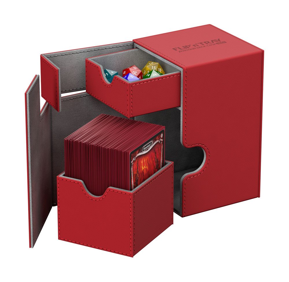 Krabička Ultimate Guard Flip´n´Tray Deck Case 100+ Red