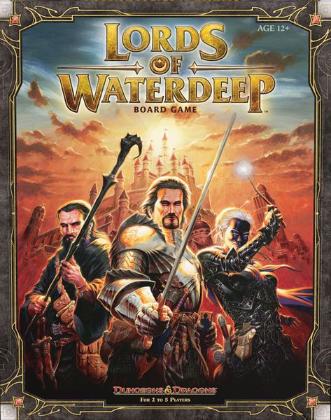Lords of Waterdeep EN - spoločenská hra