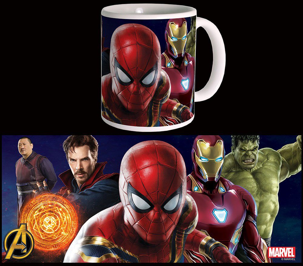 Šálka Avengers Infinity War Mug Spider-Man