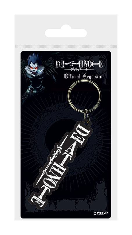 Kľúčenka Death Note Rubber Keychain Logo 6 cm