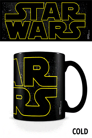 Šálka Star Wars Heat Change Mug Logo Characters