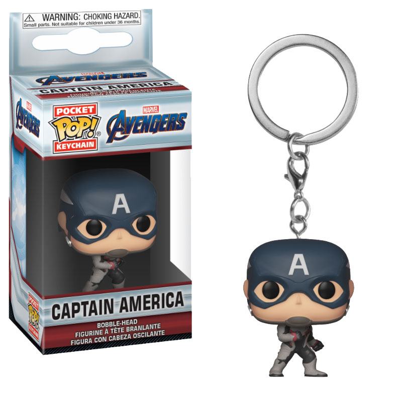 Kľúčenka POP Avengers Endgame - Captain America 4 cm