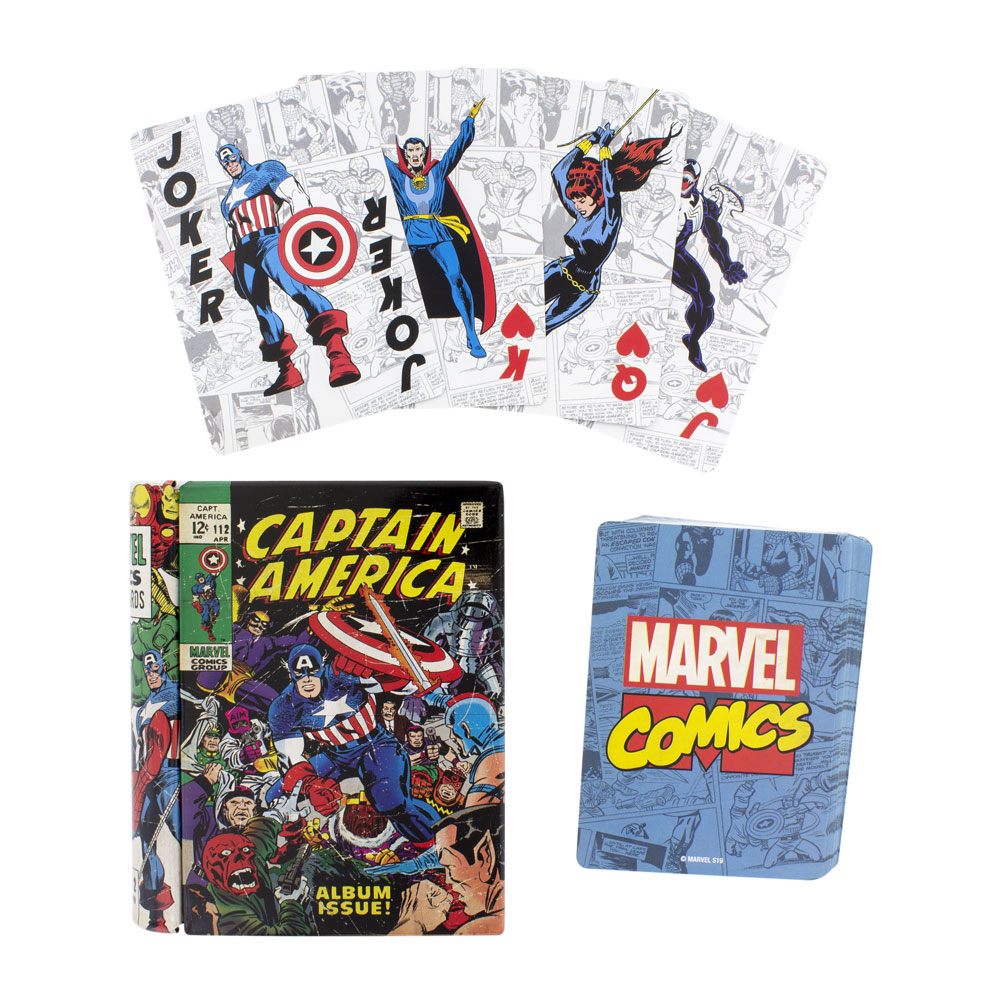 Marvel Playing Cards Comic Book Designs - hracie karty