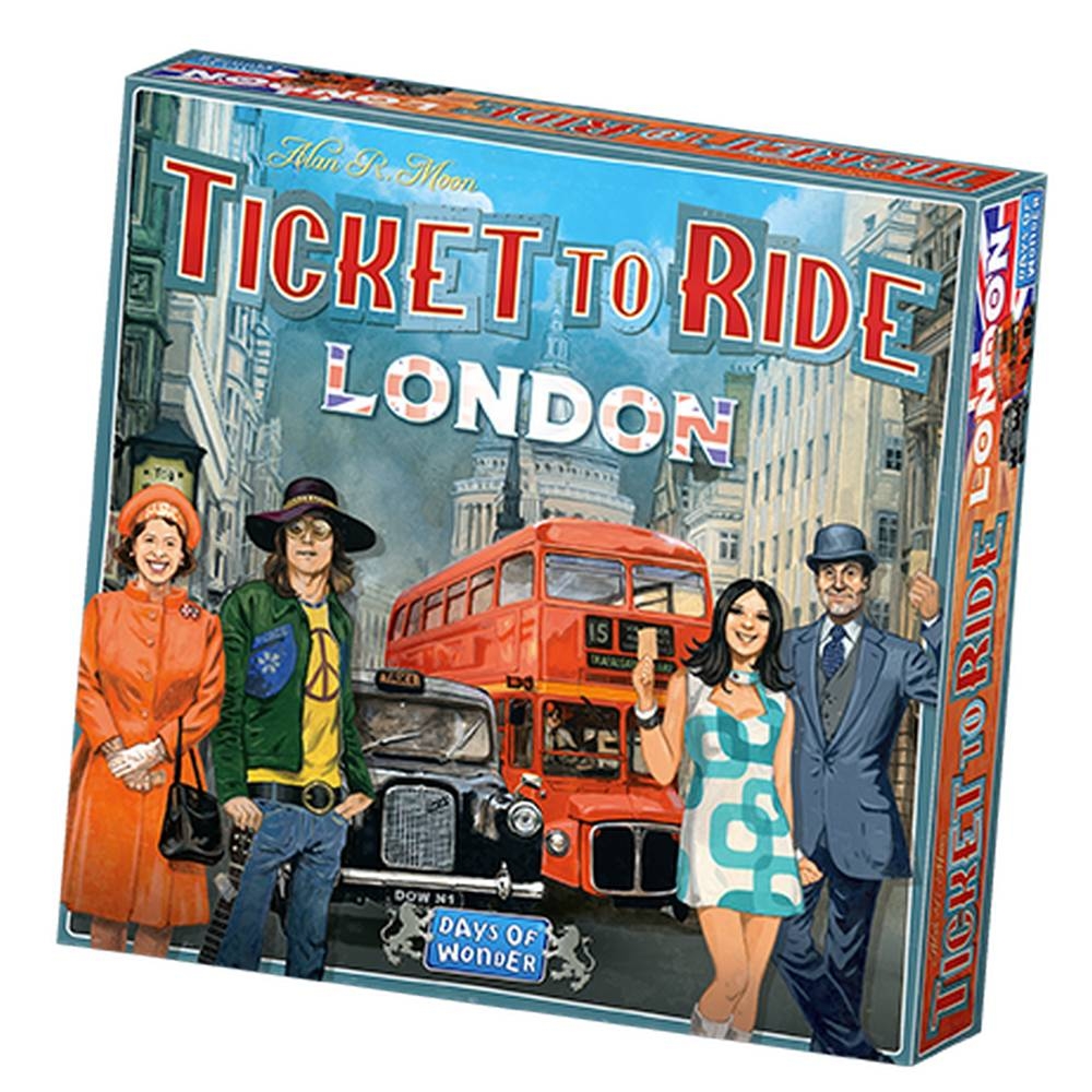 Ticket to Ride London EN - spoločenská hra