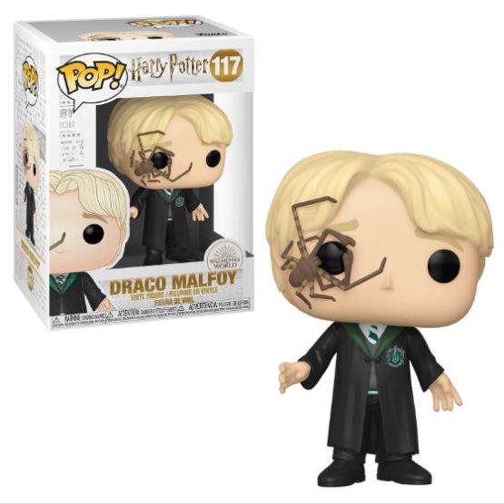 Funko POP: Harry Potter - Draco Malfoy with Whip Spider 10 cm