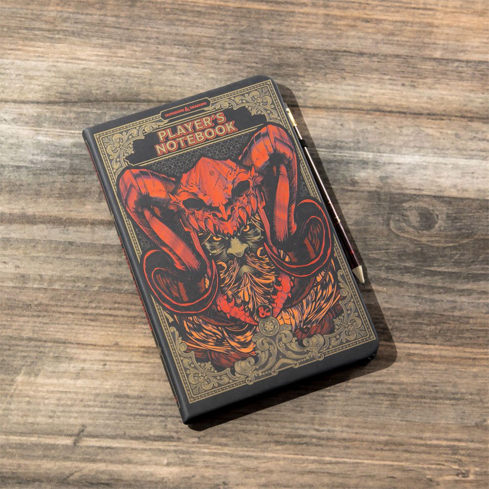 Zápisník Dungeons & Dragons Notebook and Pen