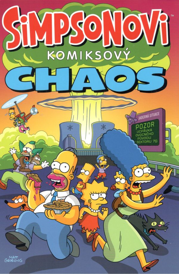 Simpsonovi 22: Komiksový chaos [Groening Matt]
