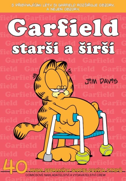 Garfield 40 - Starší a širší [Davis Jim]