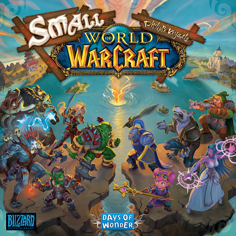 Small World of Warcraft EN - spoločenská hra