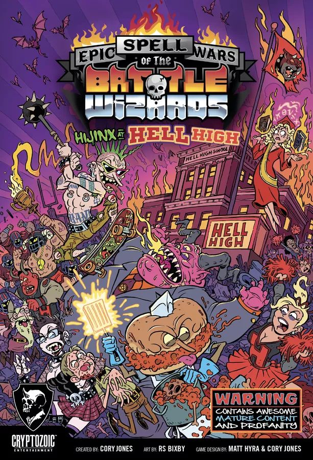 Epic Spell Wars of the Battle Wizards V: Hijinx at Hell High