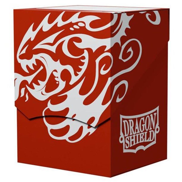 Krabička Dragon Shield - Deck Shell - Red/Black