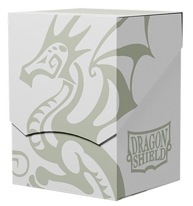 Krabička Dragon Shield - Deck Shell - White/Black