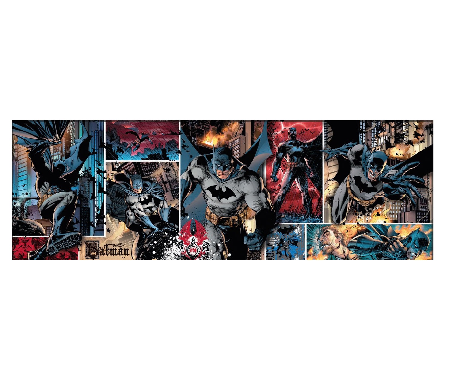 Puzzle - DC Comics Panorama Jigsaw Puzzle Batman (1000 pieces)