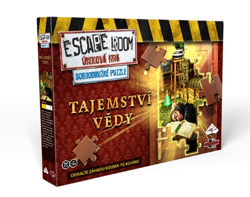 Escape Room Dobrodružné puzzle: Tajemství vědy - spoločenská hra
