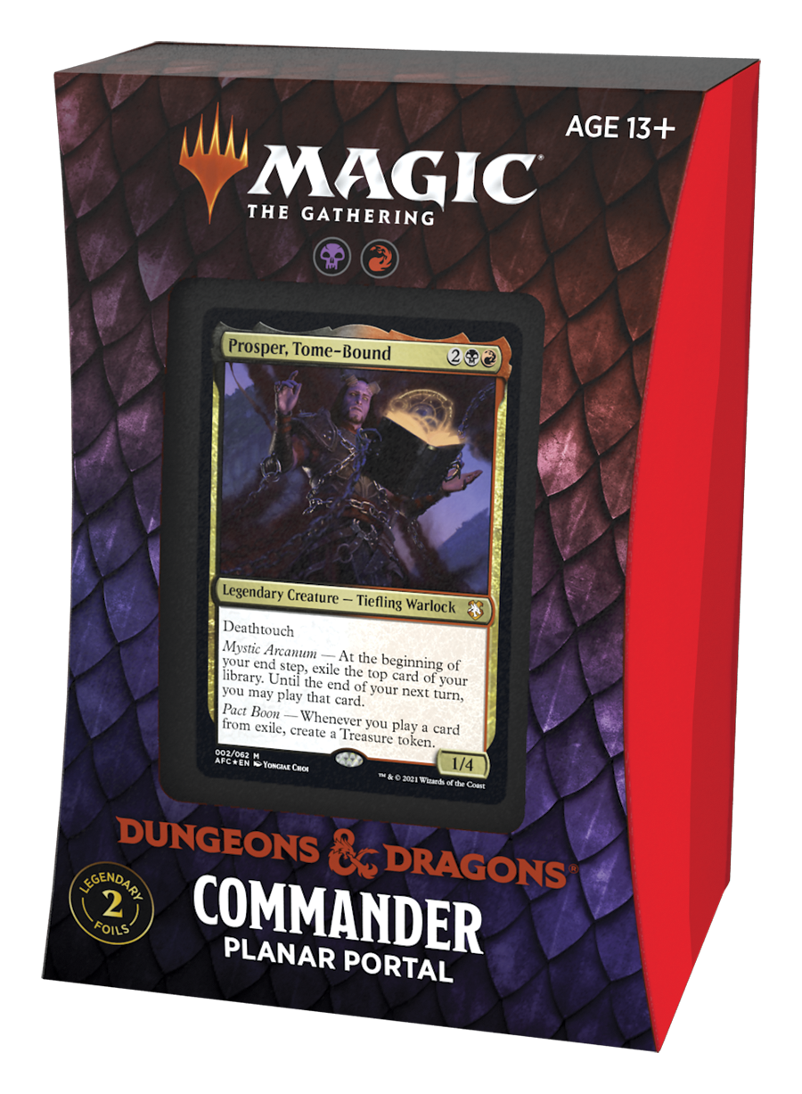 Magic the Gatheriing TCG: Adventures in the Forgotten Realms - Commander PLANAR