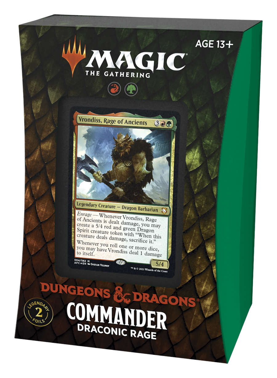 Magic the Gatheriing TCG: Adventures in the Forgotten Realms - Commander DRACON